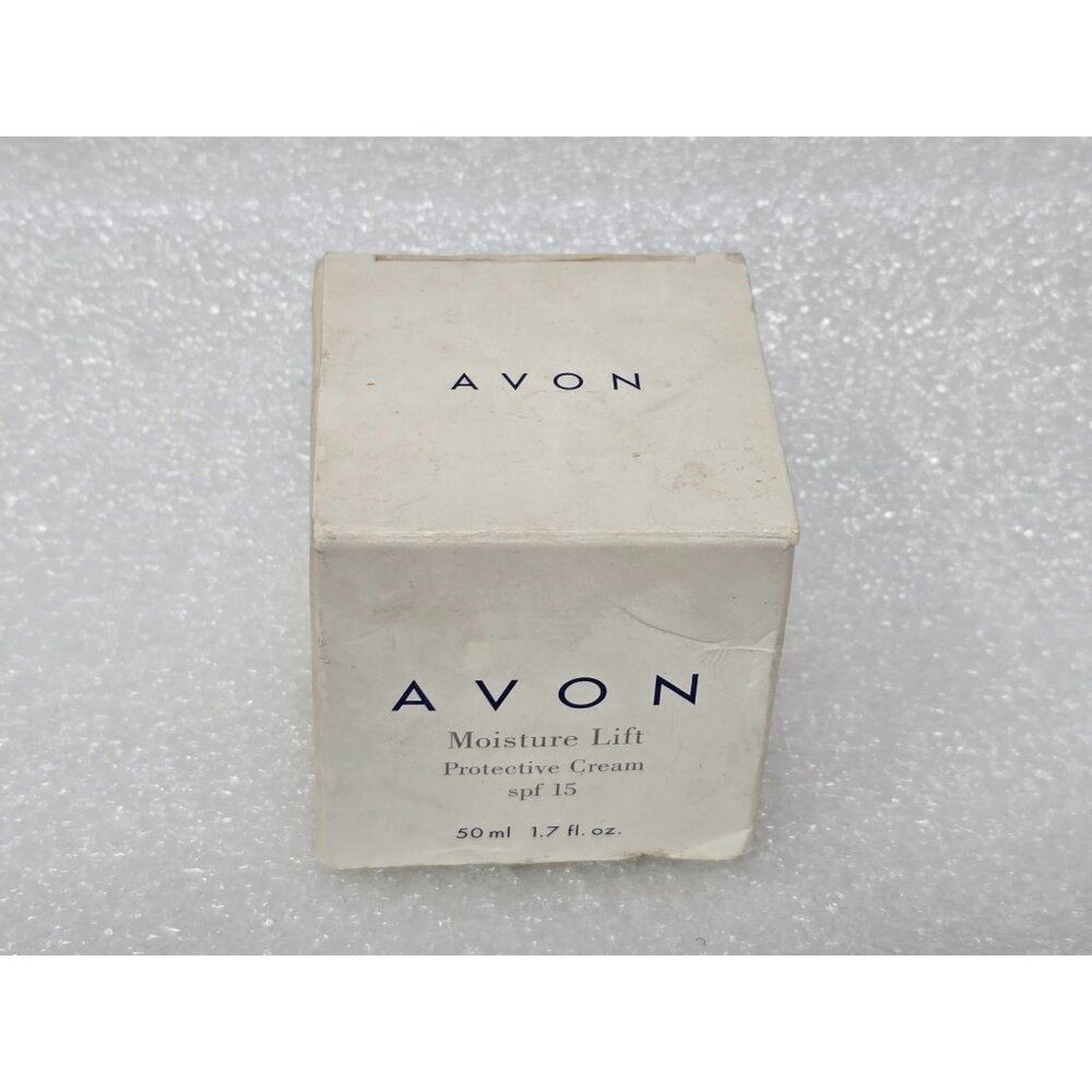 Vintage Avon Moisture Lift Protective Cream SPF 15 50ml 1.7 Fl Oz Skincare Boxed